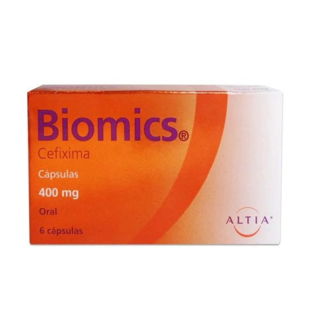 BIOMICS 400 MG CON 6 CAPSULAS