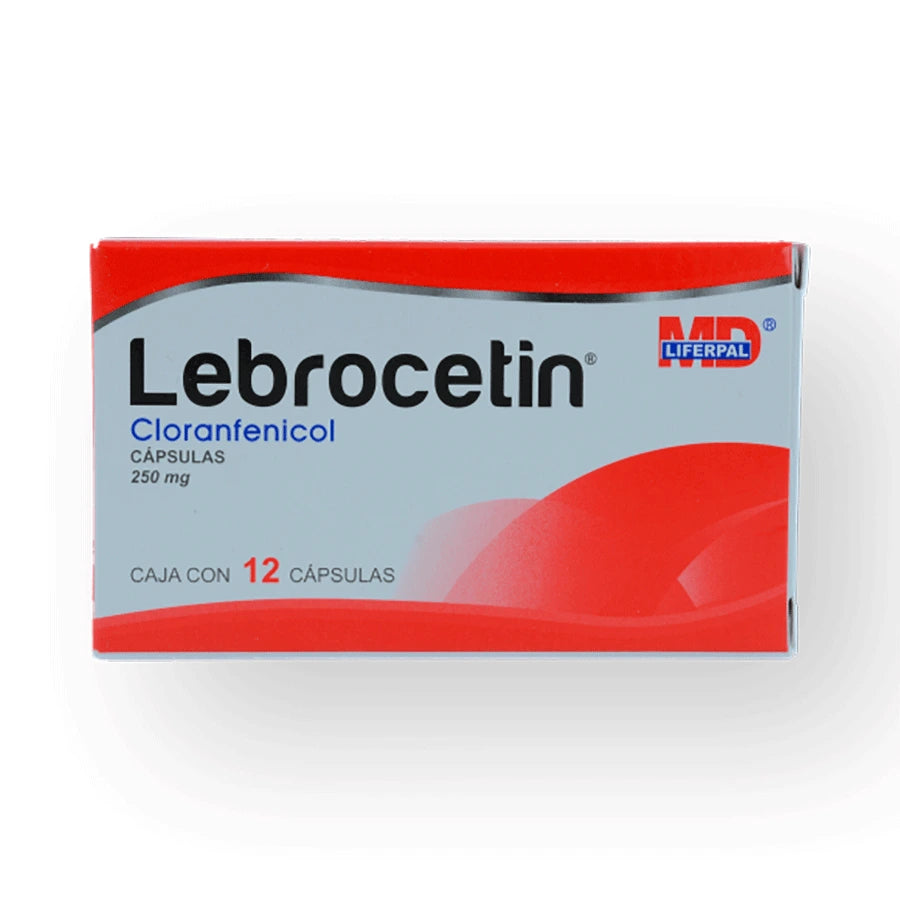 LEBROCETIN CAPS 250MG C/12 (***)