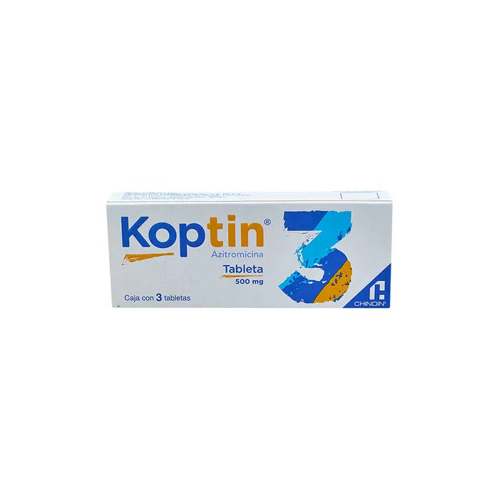 KOPTIN 500 MG CON 3 TABLETAS (***)