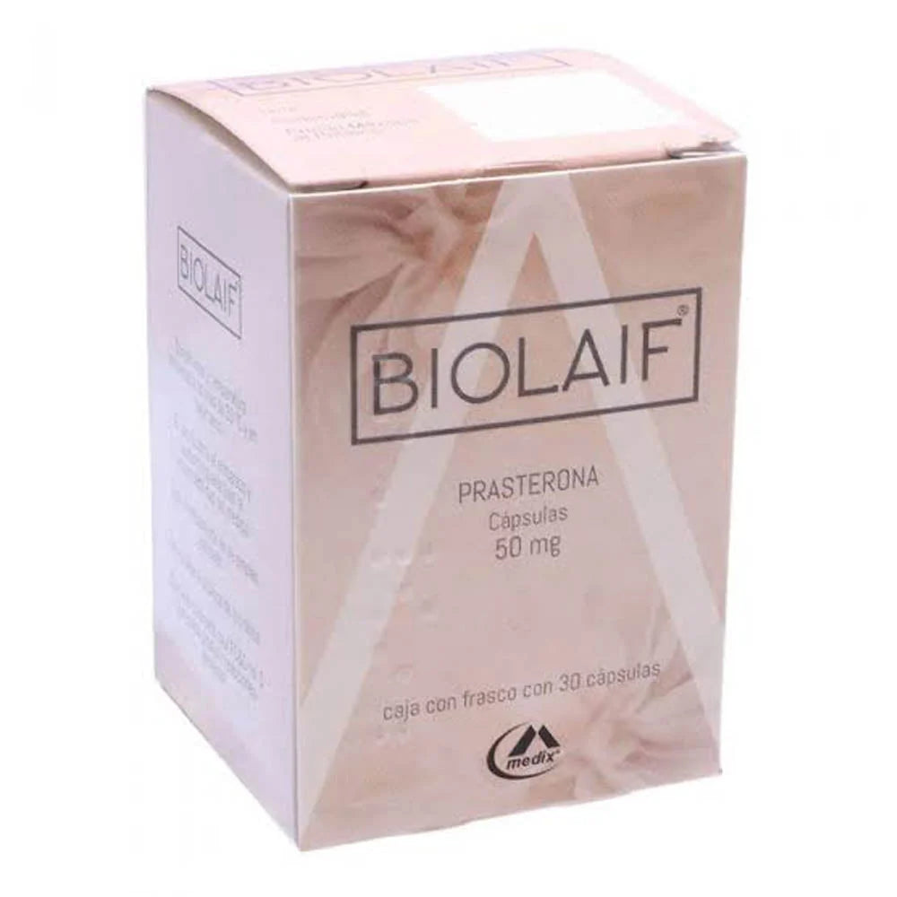 BIOLAIF 50 MG CON 30 CAPSULAS (***)