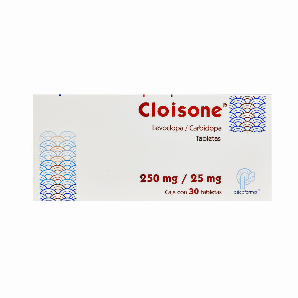 CLOISONE 250 MG / 25 MG CON 30 TABLETAS
