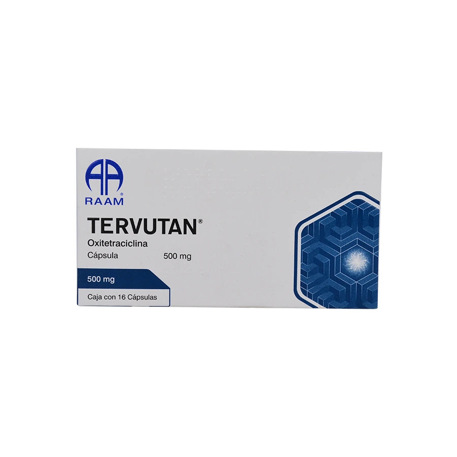 TERVUTAN 500MG CON 16 CAPSULAS (***)