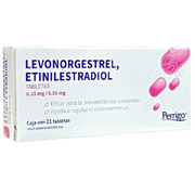 LEVONOGESTREL ETINILESTRAD TAB    (***) | Código de barras 7501644707506