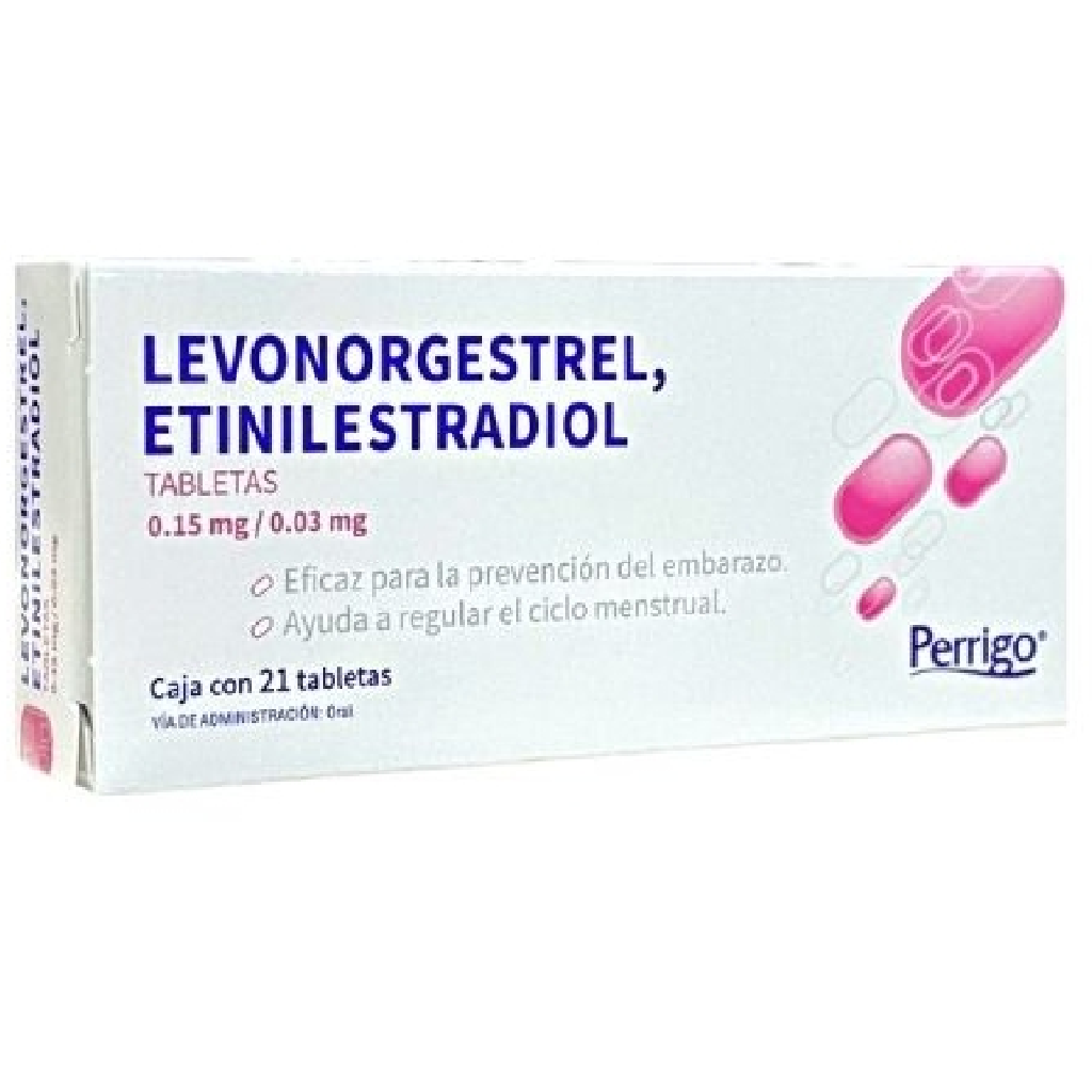 LEVONOGESTREL ETINILESTRAD TAB    (***) | Código de barras 7501644707506