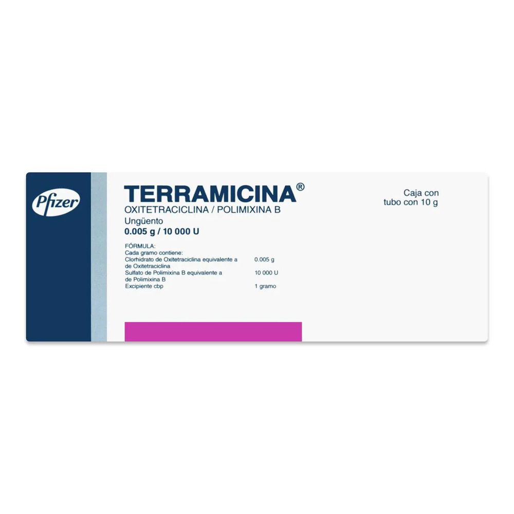 TERRAMICINA UNGUENTO 10 G (***)