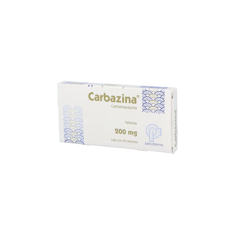 CARBAZINA 200 MG CON 20 TABLETAS (***