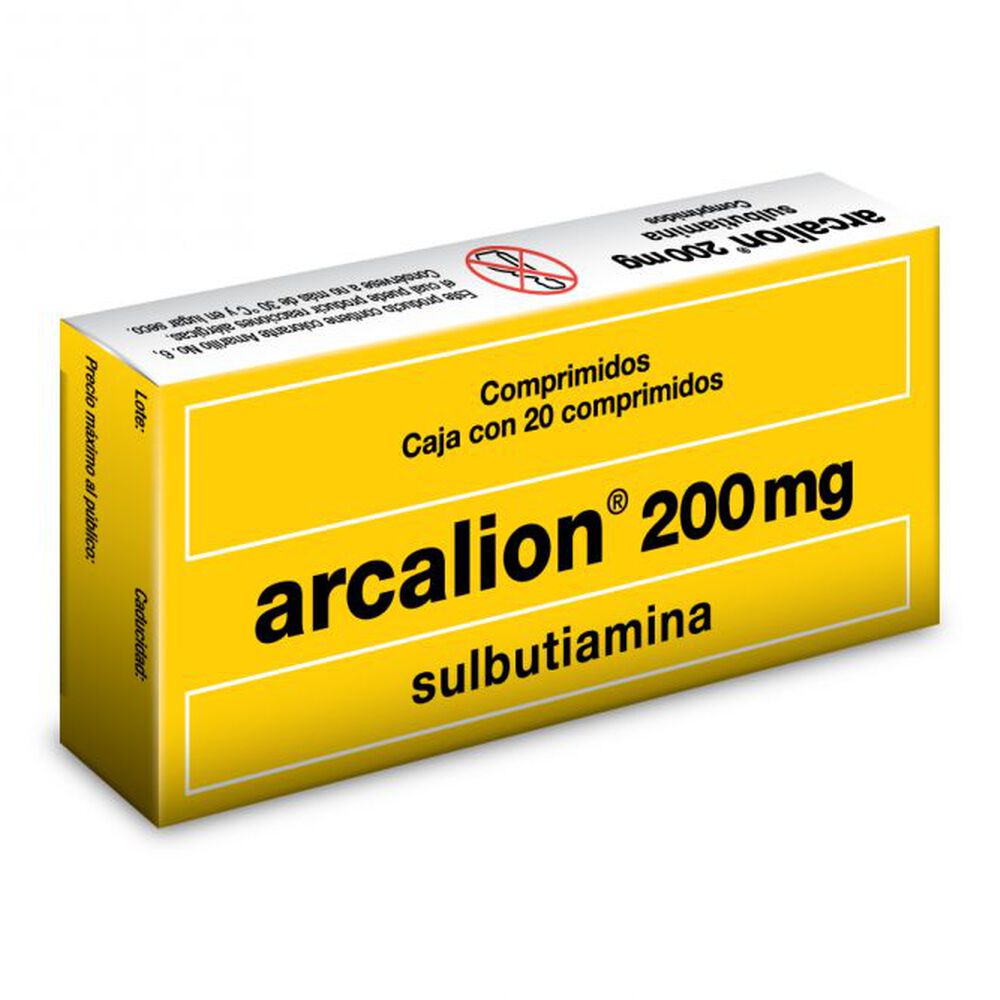 ARCALION 200MG CON 20 COMPRIMIDOS