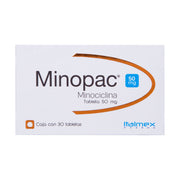 MINOPAC 50 MG CON 30 TABLETAS (***)