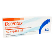 BOLENTAX 60 MG SOLUCION INYECTABLE (*