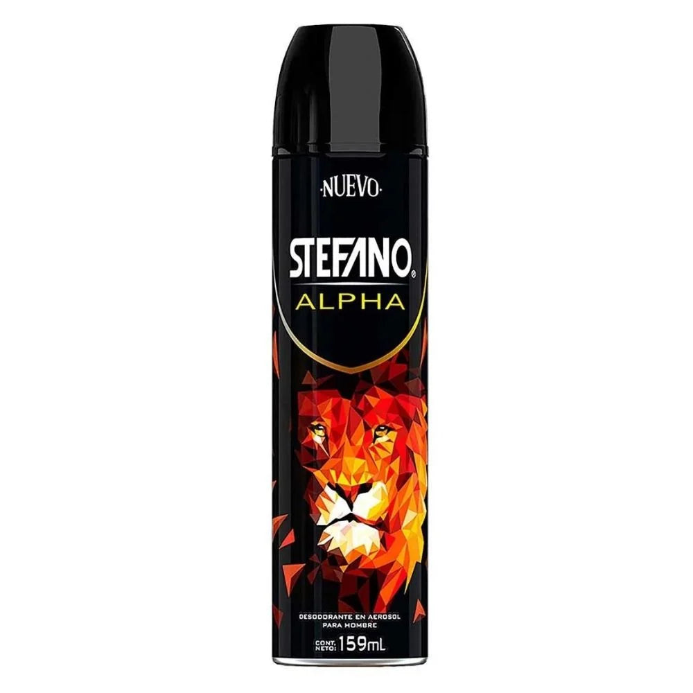 STEFANO ALPHA 159 ML SPRAY    (***) | Código de barras 7509546078434
