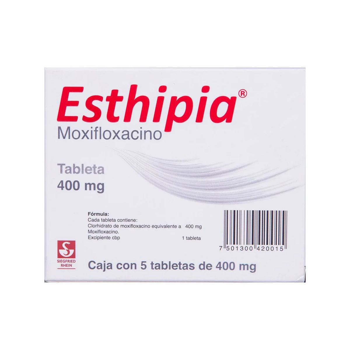 ESTHIPIA 400 MG (A) CON 5 TABLETAS (*