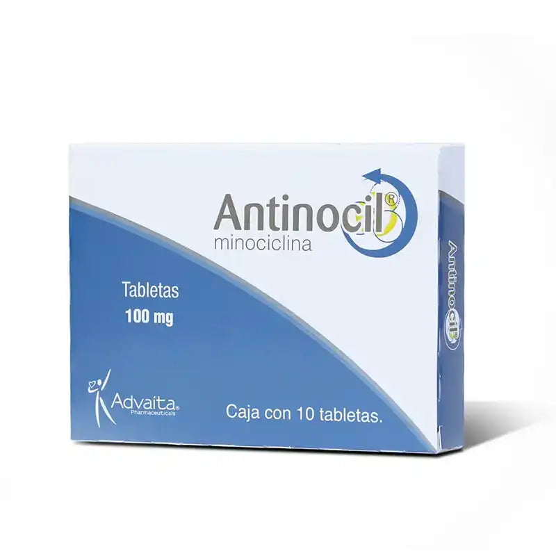 ANTINOCIL MINOCICLINA 100MG C/10TAB (A)