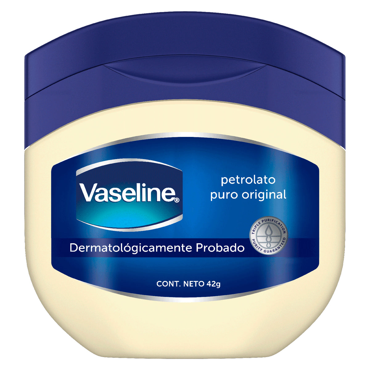 VASELINE ORIGINAL PETROLATO PURO 42 G | Código de barras 7506306249356