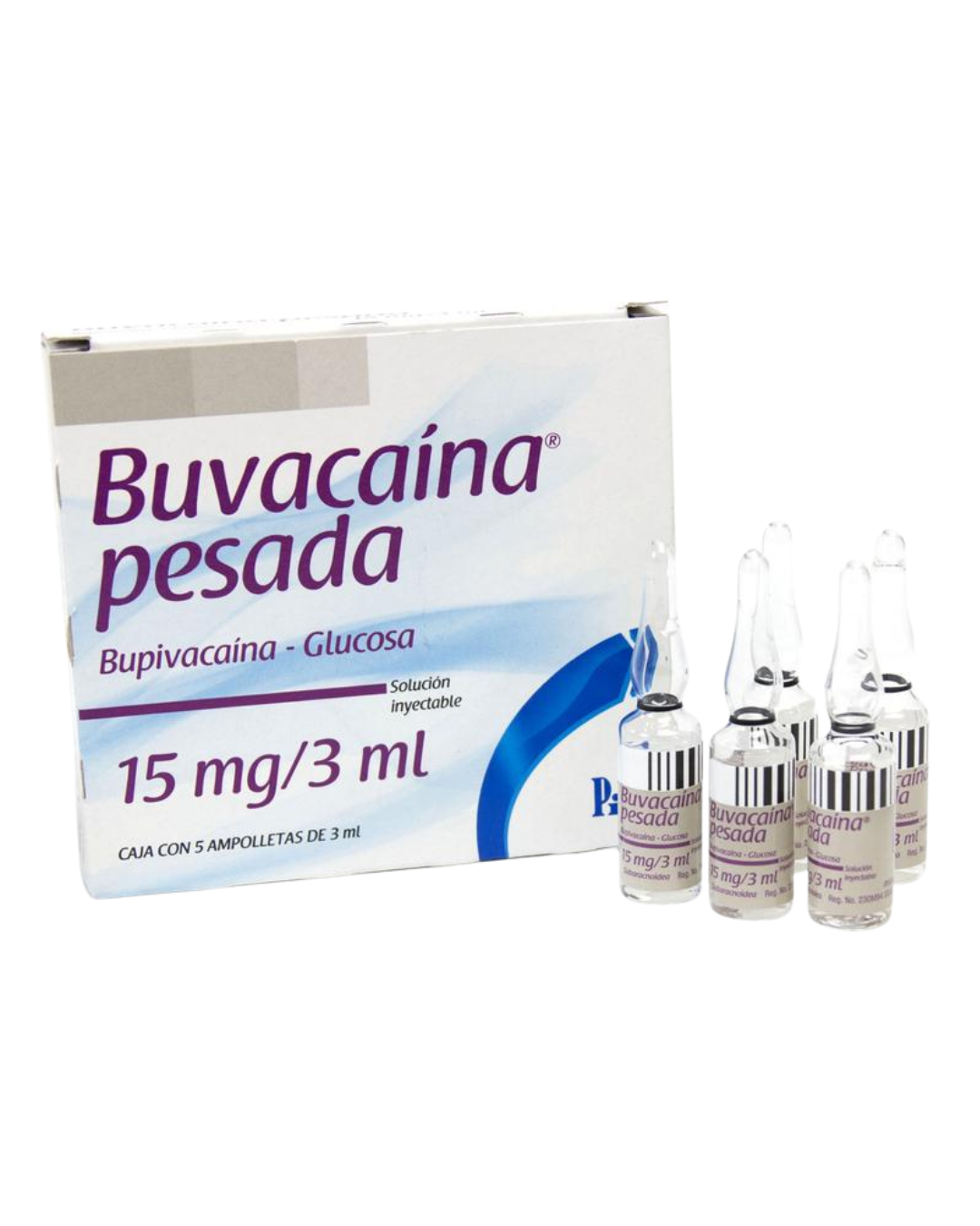 BUVACAINA PESADA A 5 3ML (***)