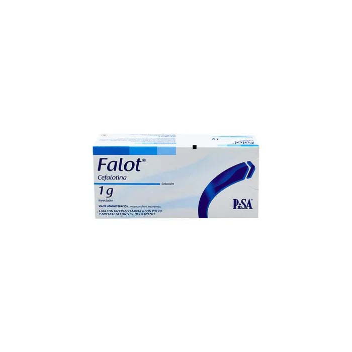 CEFALOT 1 G INYECCION 5 ML