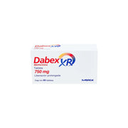DABEX XR 750 MG CON 60 TABLETAS