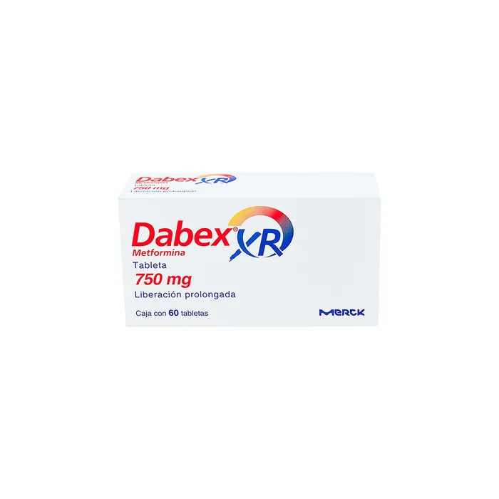 DABEX XR 750 MG CON 60 TABLETAS
