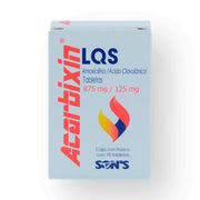 ACARBIXIN 875MG/125MG CON 10 T 51101500