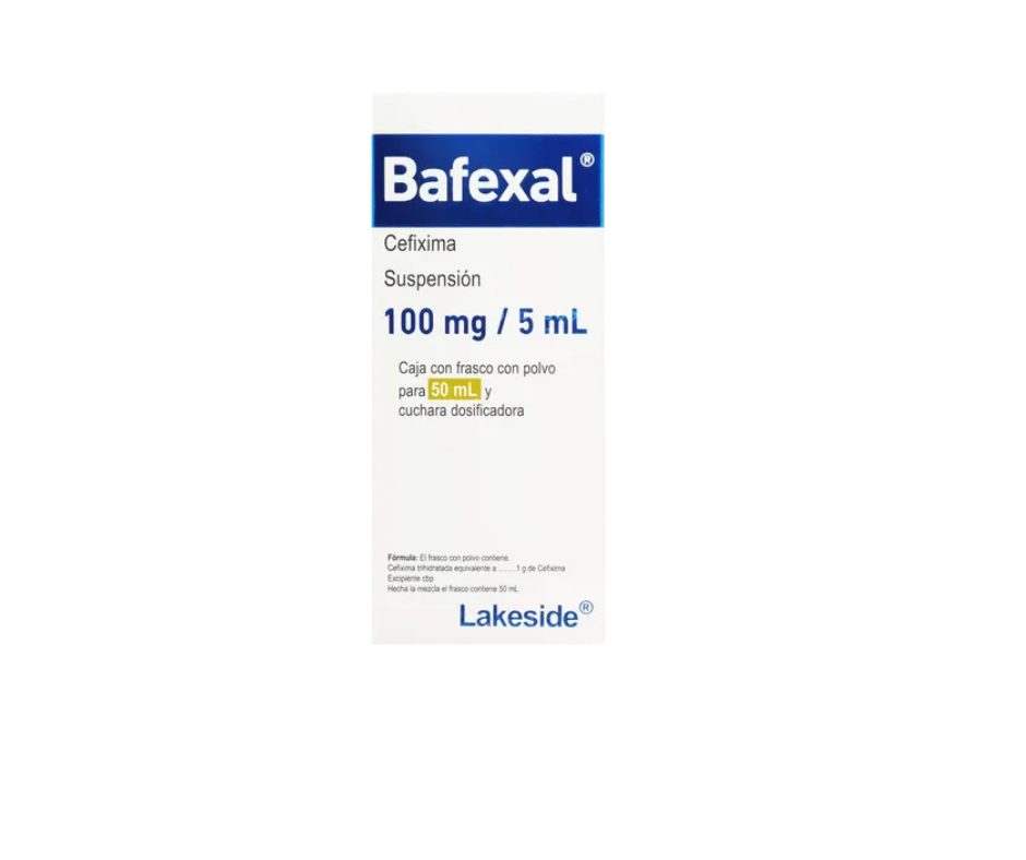 BAFEXAL 100 MG / 5 ML CON 50 ML (***)