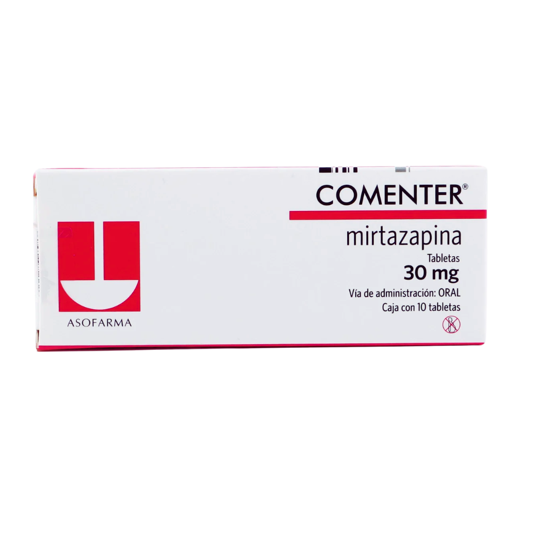 COMENTER 30 MG CON 10 COMPRIMIDOS