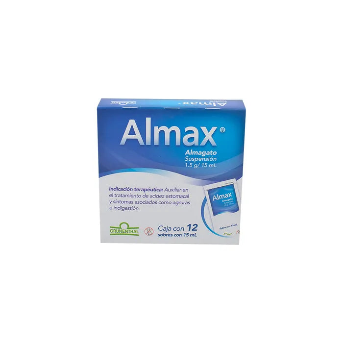 ALMAX 1.5G/15ML SUS 12 SOBRES (***)