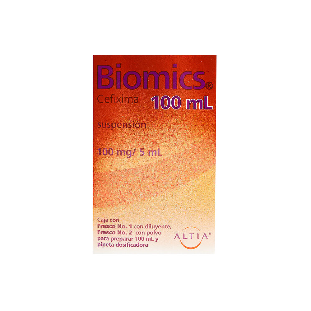 BIOMICS 100 MG /5 ML SUSPENSION 100 ML