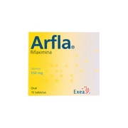 ARFLA 550 MG CON 15 TABLETAS (***)