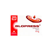 BLOPRESS 8 MG CON 28 TABLETAS (***)