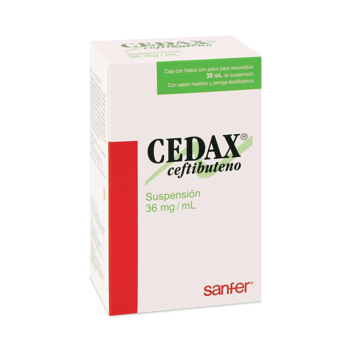 CEDAX 36 MG / ML SUSPENSION 30 ML (**