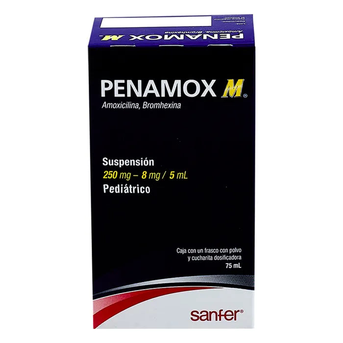 PENAMOX M SUSP 250 MG(E) 75 ML (***)