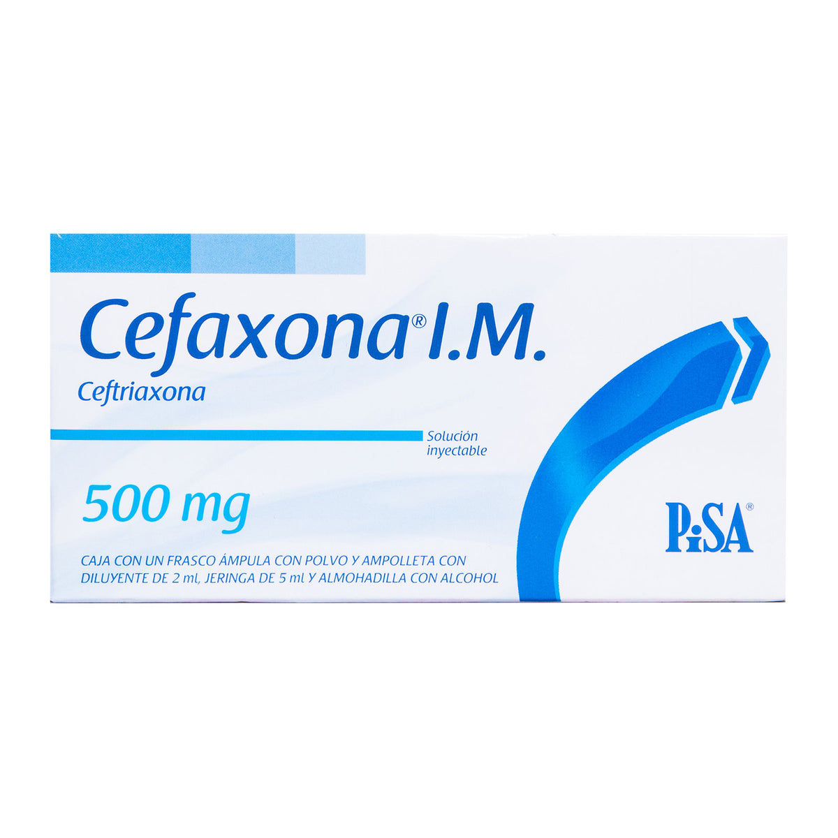 CEFAXONA FA 500 MG IM INYECTABLE (***
