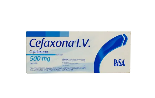 CEFAXONA IV 500MG INY (***)