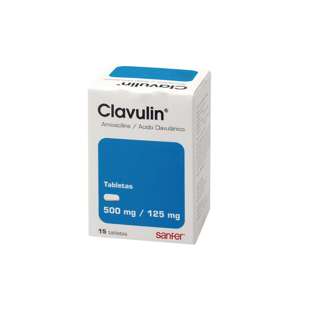CLAVULIN 500 MG / 125 MG CON 15 TABLETAS
