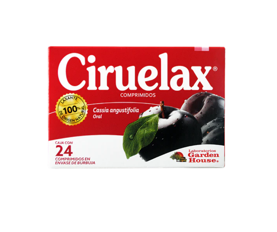 CIRUELAX CON 24 TABLETAS