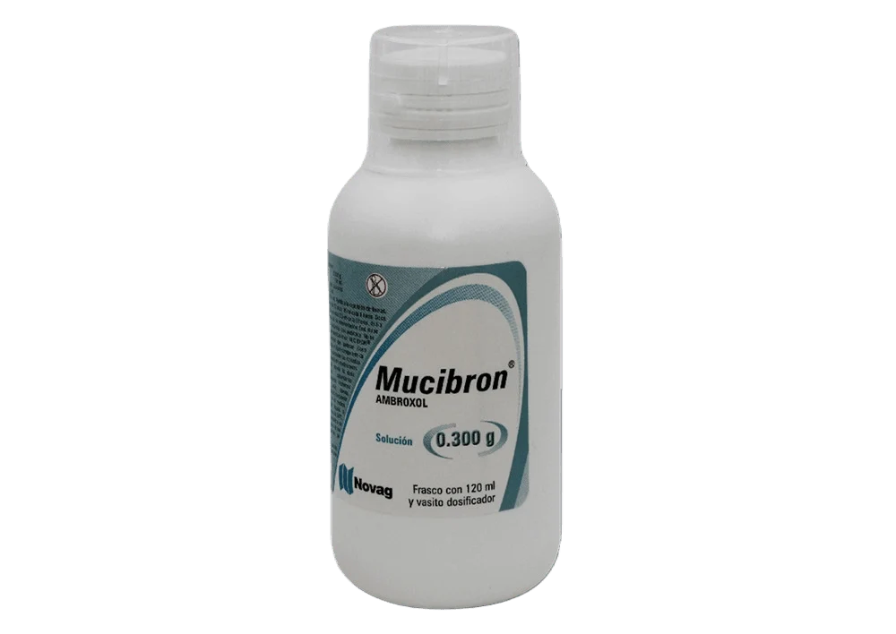 MUCIBRON SOL 120ML 0.300G (AC)    (***) | Código de barras 7501075713459