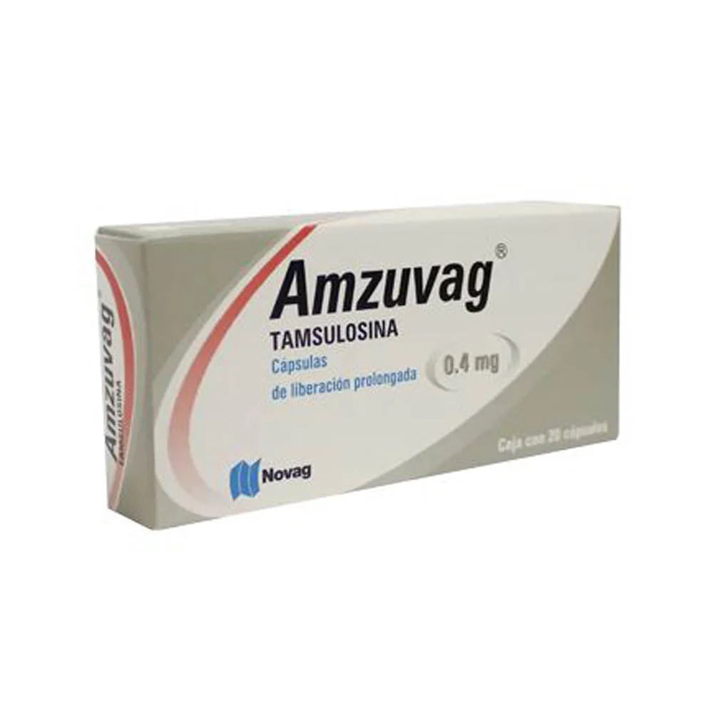 AMZUVAG C 20 0.4MG    (***) | Código de barras 7501075718119