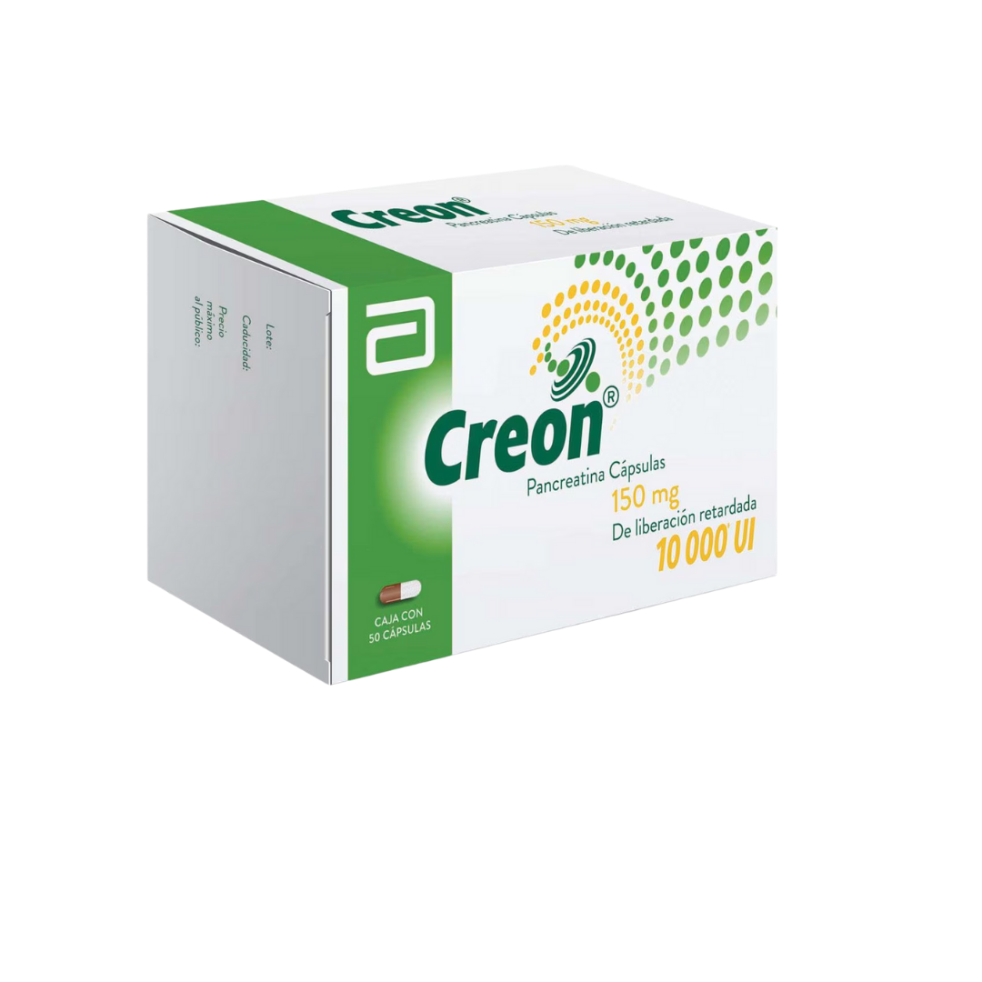 CREON 150 MG CON 50 CAPSULAS