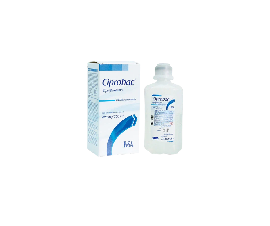 CIPROBAC IV 400 MG / 200 ML CON 200 ML