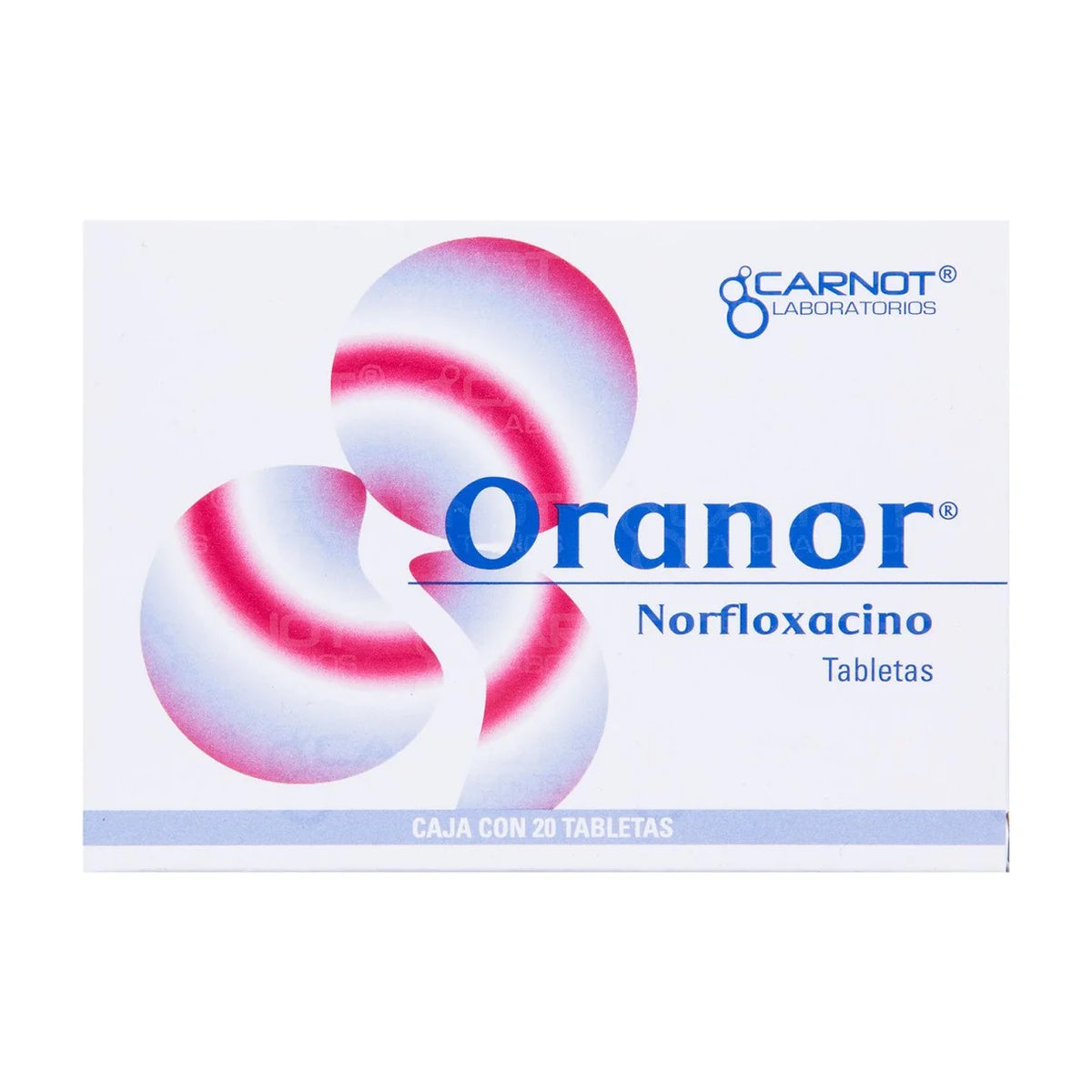 ORANOR 400 MG CON 20 GRAGEAS