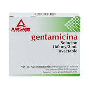 GENTAMICINA A5 2ML 160 AM (***)