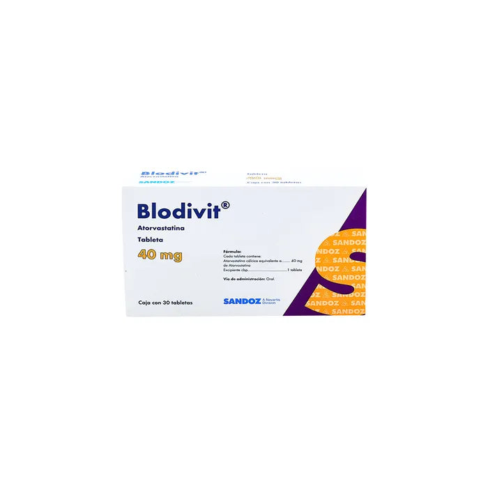 BLODIVIT 40MG CON 30 TABLETAS (***)