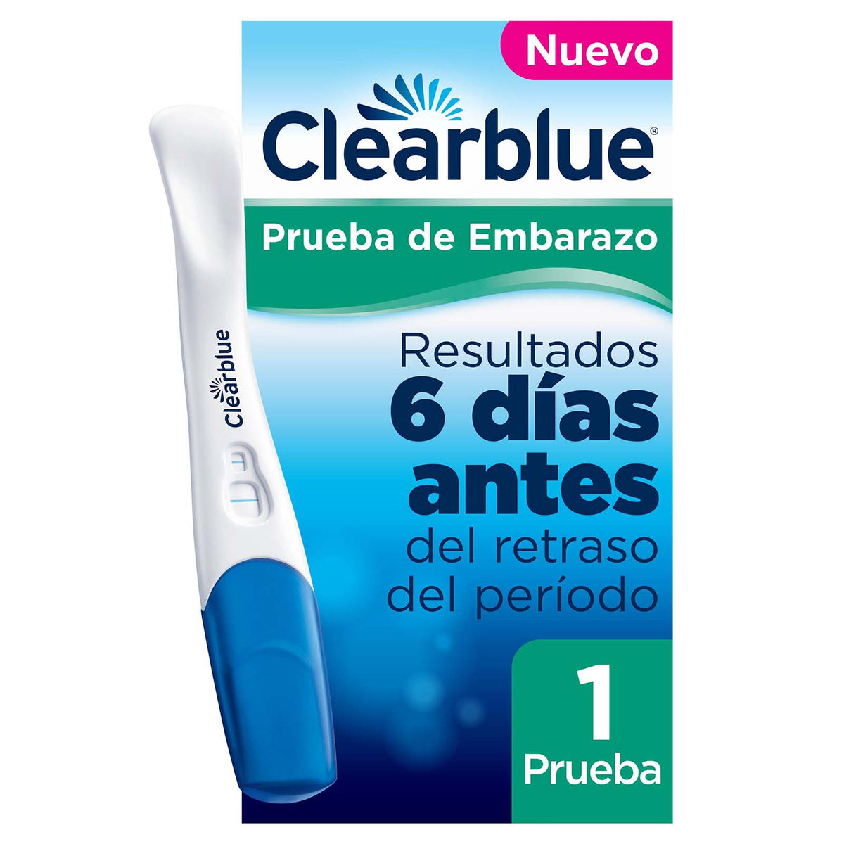 CLEARBLUE PBA DE EMBARAZO DET TEMPRANA