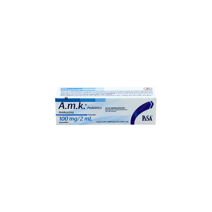 AMK INYECTABLE 100MG 2 ML (***)