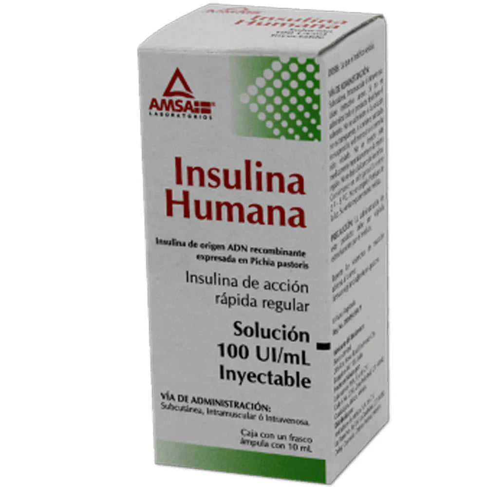 INSULINA HUM ADN FA 10MLRE    (***) | Código de barras 7501349021334