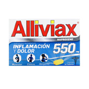ALLIVIAX 550 MG CON 10 TABLETAS (***)