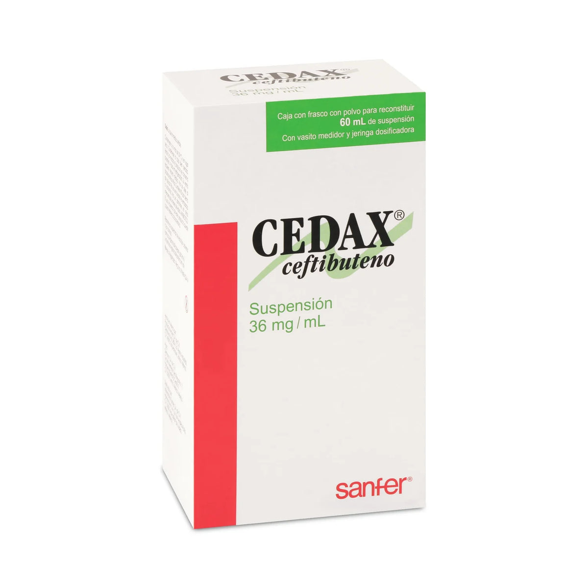 CEDAX 36 MG / ML JARABE 60 ML (***)