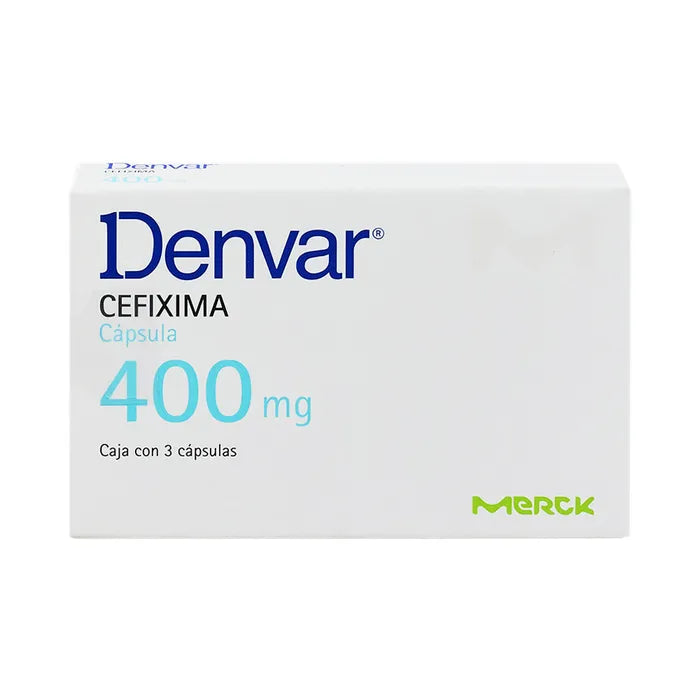 DENVAR 400 MG CON 3 CAPSULAS (***)