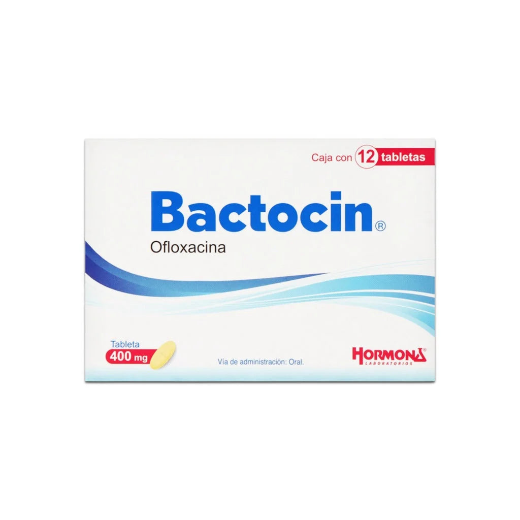 BACTOCIN 400MG CAJA CON 12 TABS