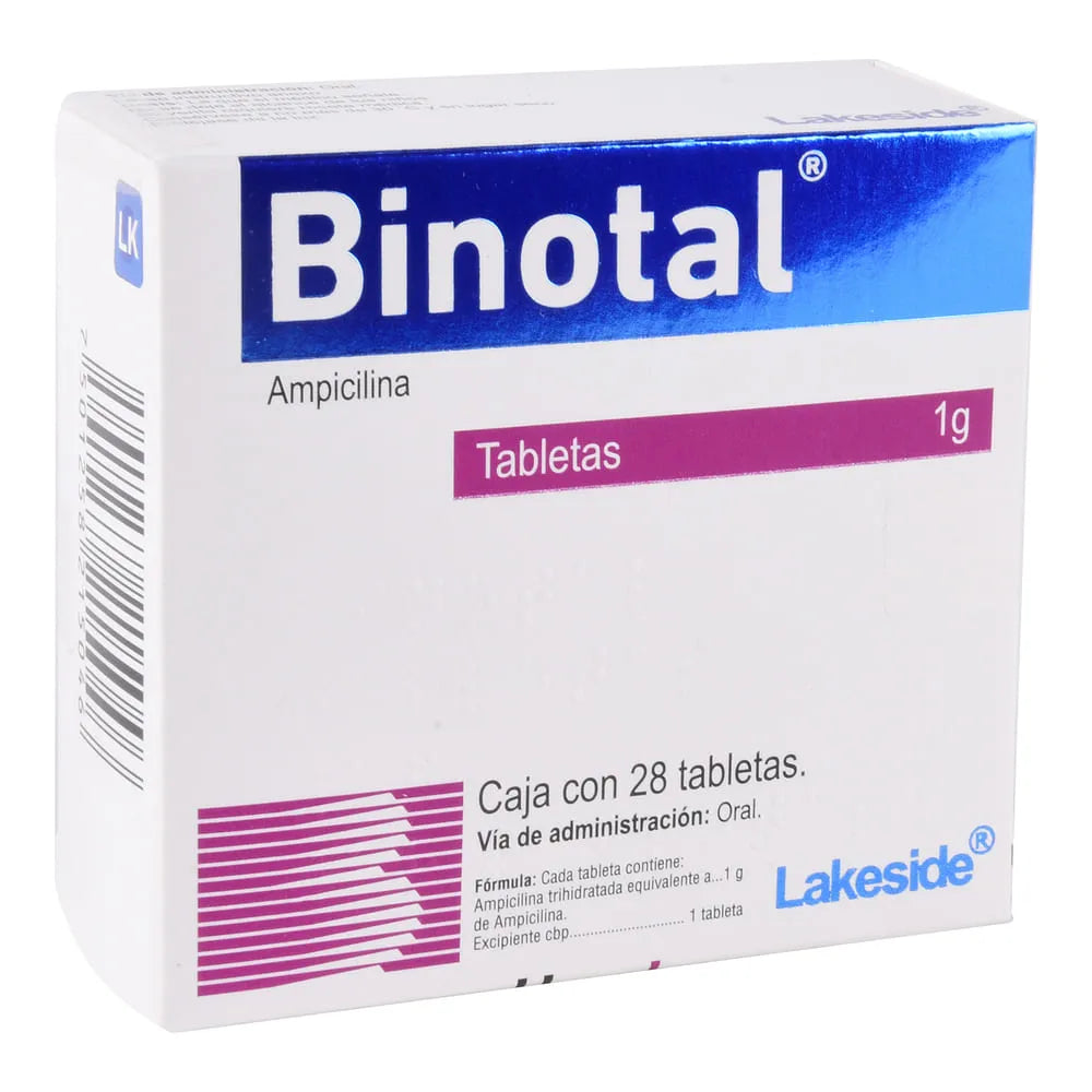 BINOTAL 1G CON 28 TABLETAS (***)