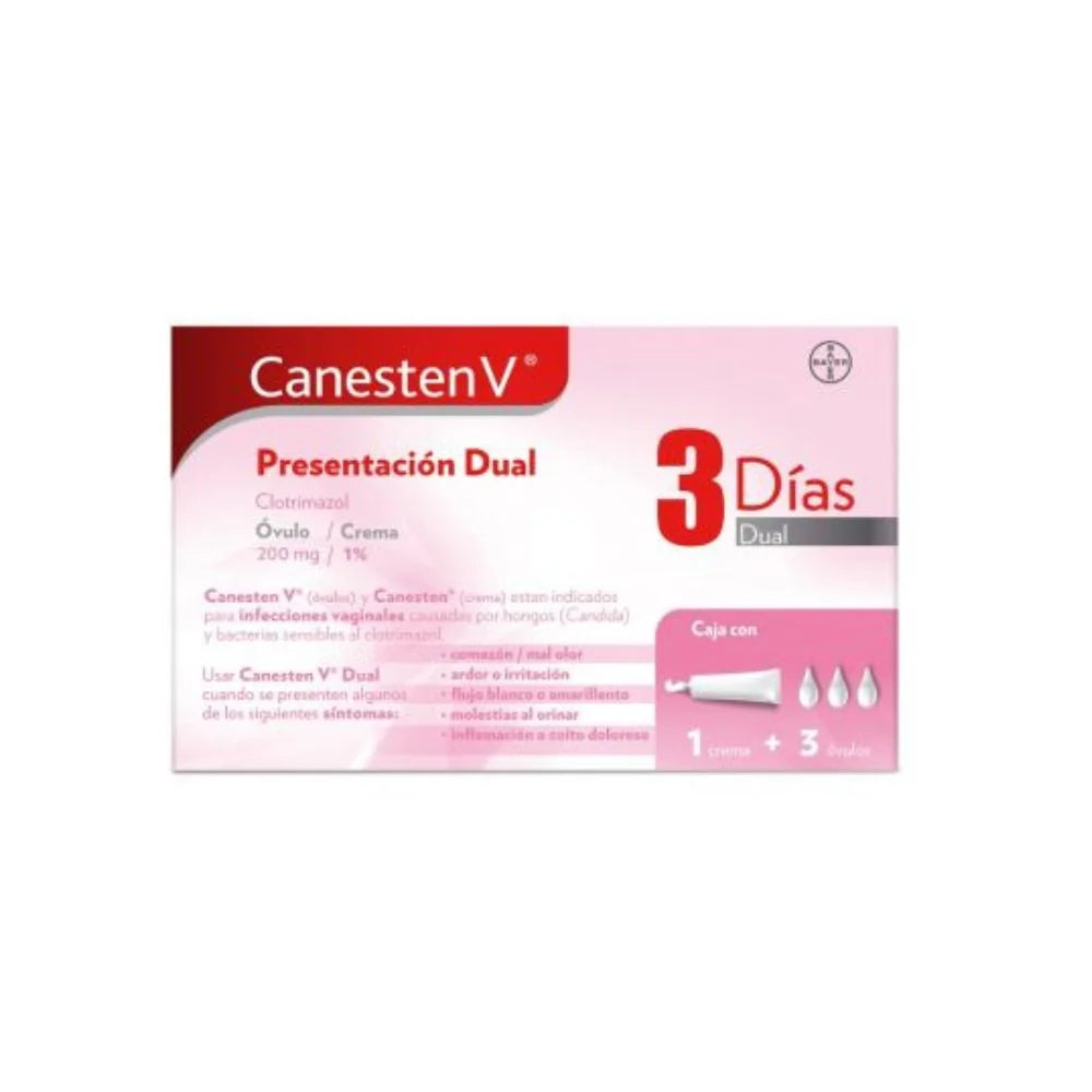 CANESTEN V DUAL OV Y CRA KIT (***)